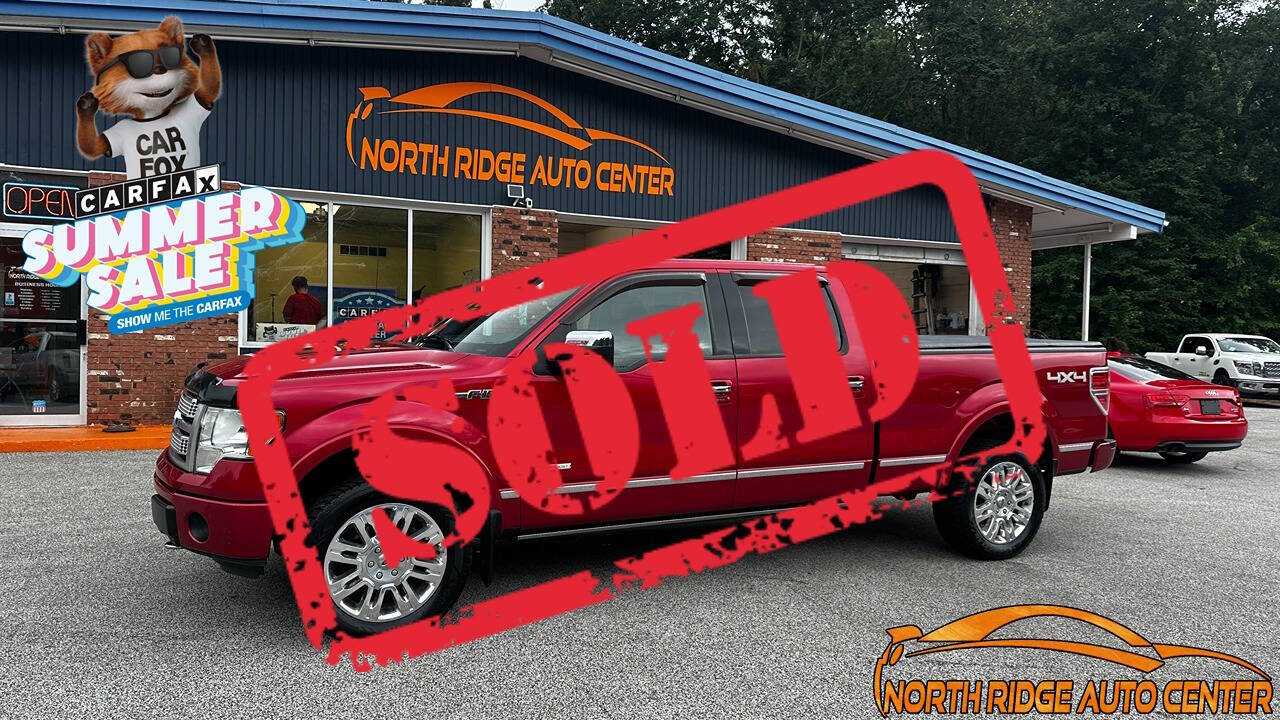 2012 Ford F-150 for sale at North Ridge Auto Center LLC in Madison, OH