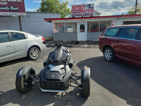 2021 Can-Am Ryker for sale at Apsey Auto in Marshfield WI