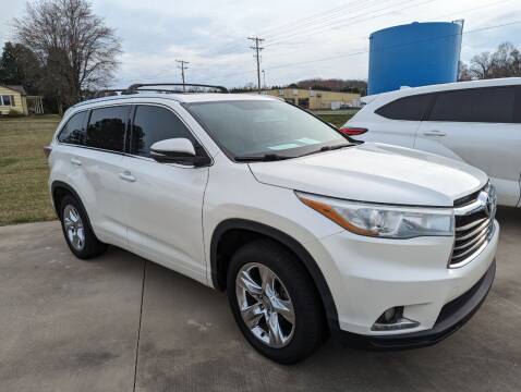 2014 Toyota Highlander for sale at Quality Car Care in Statesville NC