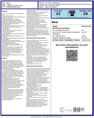 2023 Toyota Highlander XSE