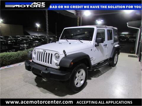 2015 Jeep Wrangler Unlimited for sale at Ace Motors Anaheim in Anaheim CA