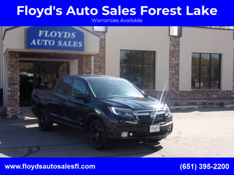 2019 Honda Ridgeline for sale at Floyd's Auto Sales Forest Lake in Forest Lake MN