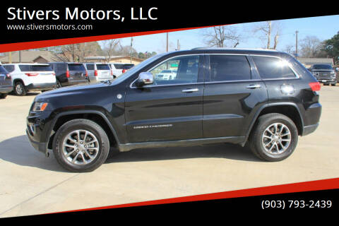 2014 Jeep Grand Cherokee for sale at Stivers Motors, LLC in Nash TX