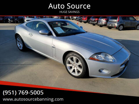 2007 Jaguar XK-Series for sale at Auto Source in Banning CA