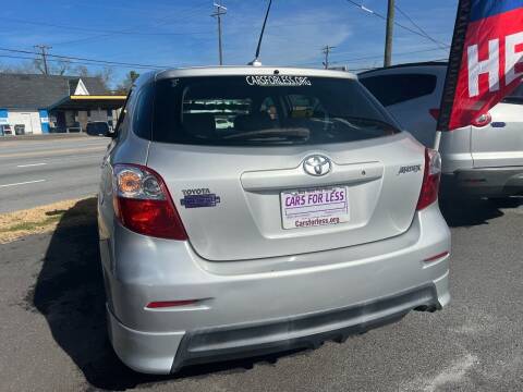 2010 Toyota Matrix for sale at Cars for Less in Phenix City AL