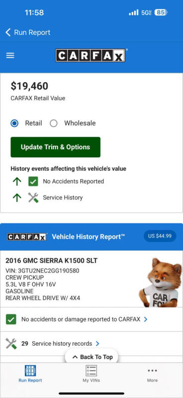 2016 GMC Sierra 1500 SLT