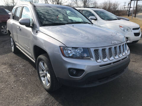 2015 Jeep Compass for sale at Rinaldi Auto Sales Inc in Taylor PA