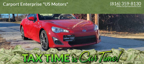 2013 Scion FR-S for sale at Carport Enterprise "US Motors" in Kansas City MO
