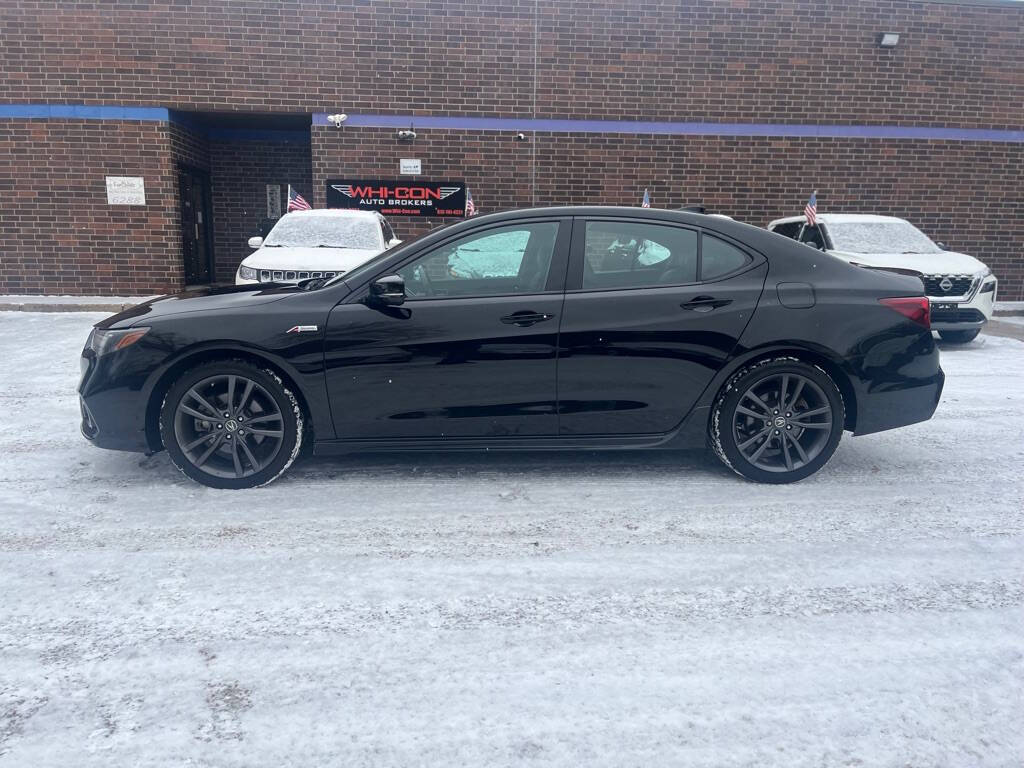 2018 Acura TLX for sale at Whi-Con Auto Brokers in Shakopee, MN