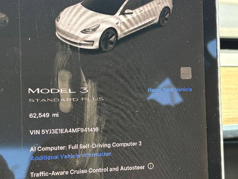 2021 Tesla Model 3 Standard Range Plus