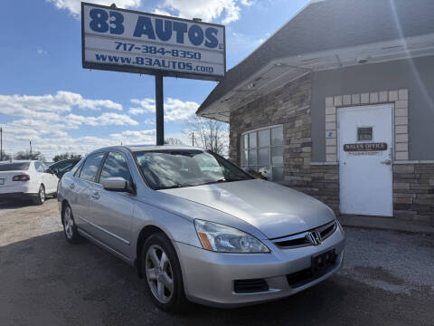 2007 Honda Accord for sale at 83 Autos LLC in York PA
