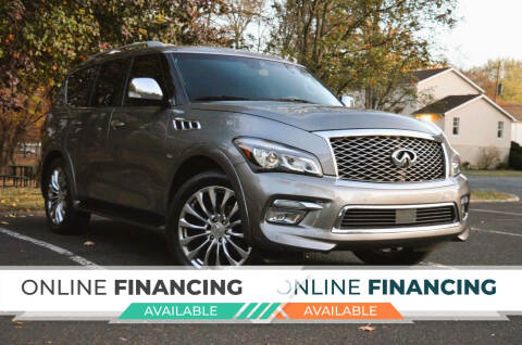 2015 Infiniti QX80 for sale at Quality Luxury Cars NJ in Rahway NJ