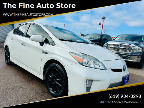 2014 Toyota Prius Plug-in Hybrid for sale at The Fine Auto Store in Imperial Beach CA