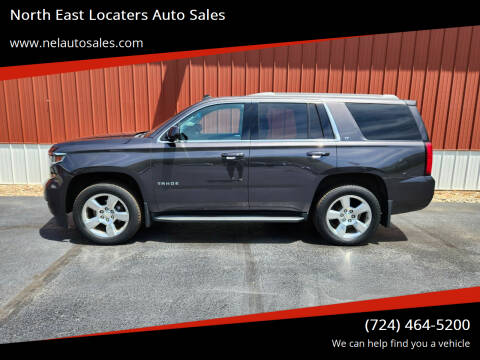2015 Chevrolet Tahoe for sale at North East Locaters Auto Sales in Indiana PA