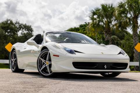 2015 Ferrari 458 Spider for sale at Premier Auto Group of South Florida in Wellington FL