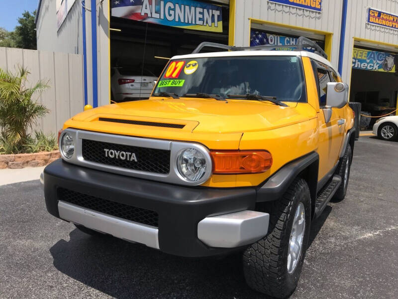 2007 Toyota FJ Cruiser for sale at RoMicco Cars and Trucks in Tampa FL