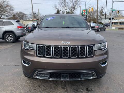 2017 Jeep Grand Cherokee for sale at DTH FINANCE LLC in Toledo OH