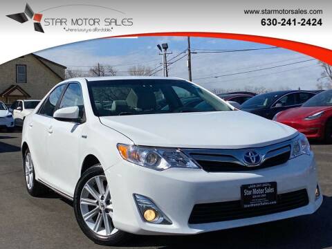 2012 Toyota Camry Hybrid for sale at Star Motor Sales in Downers Grove IL