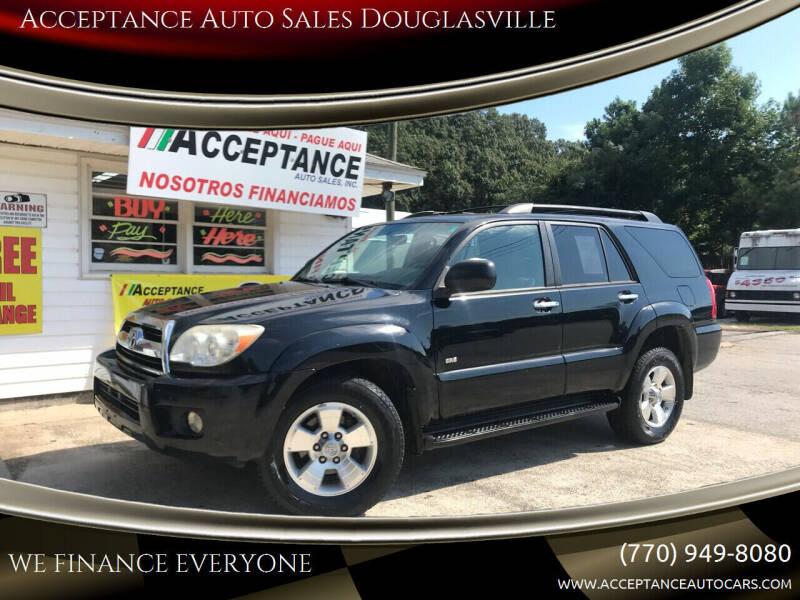 2006 Toyota 4Runner for sale at Acceptance Auto Sales Douglasville in Douglasville GA