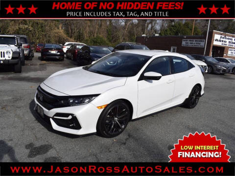 2020 Honda Civic for sale at Jason Ross Auto Sales in Burlington NC