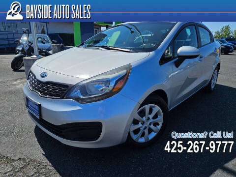 2014 Kia Rio for sale at BAYSIDE AUTO SALES in Everett WA