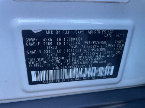 2011 Subaru Outback 2.5i Premium