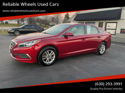 2016 Hyundai Sonata for sale at Reliable Wheels Used Cars in West Chicago IL