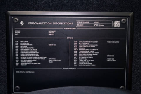 2024 Ferrari SF90 Spider