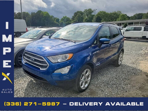 2021 Ford EcoSport for sale at Impex Auto Sales in Greensboro NC