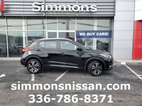 2018 Nissan Kicks for sale at SIMMONS NISSAN INC in Mount Airy NC
