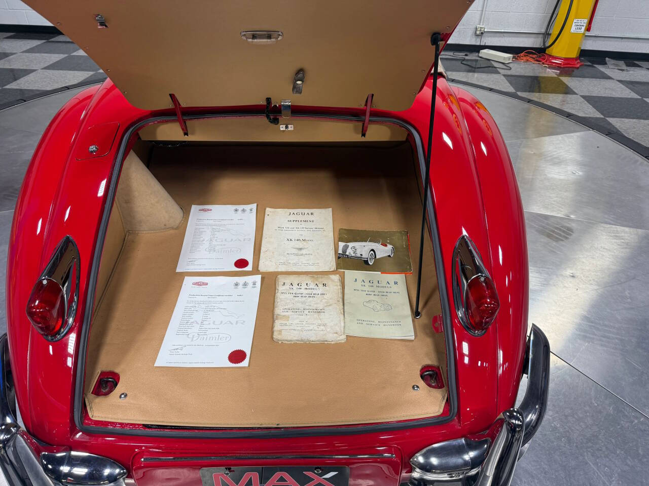 1956 Jaguar XK 140 Roadster 62