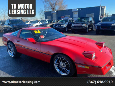 1986 Chevrolet Corvette for sale at TD MOTOR LEASING LLC in Staten Island NY