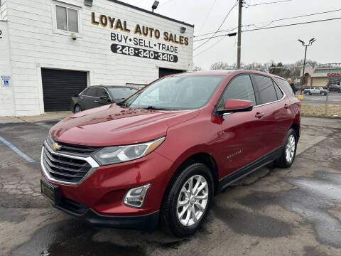 2018 Chevrolet Equinox for sale at Loyal Auto Sales in Pontiac MI