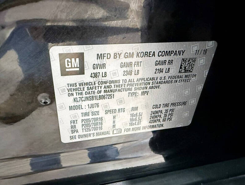 2020 Chevrolet Trax LS