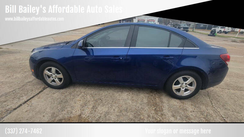 2013 Chevrolet Cruze for sale at Bill Bailey's Affordable Auto Sales in Lake Charles LA