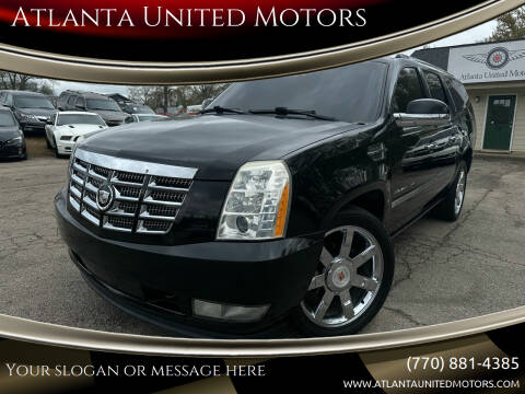 2010 Cadillac Escalade ESV for sale at Atlanta United Motors in Jefferson GA