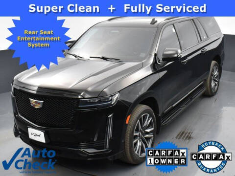 2021 Cadillac Escalade ESV for sale at CTCG AUTOMOTIVE in Newark NJ
