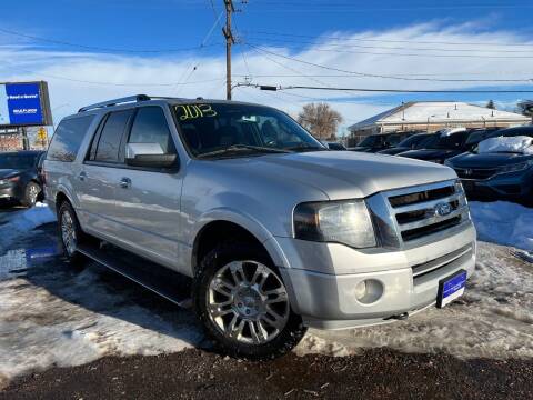 2013 Ford Expedition EL for sale at 3-B Auto Sales in Aurora CO