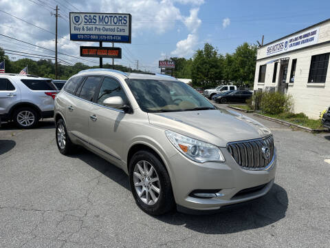 2015 Buick Enclave for sale at S & S Motors in Marietta GA
