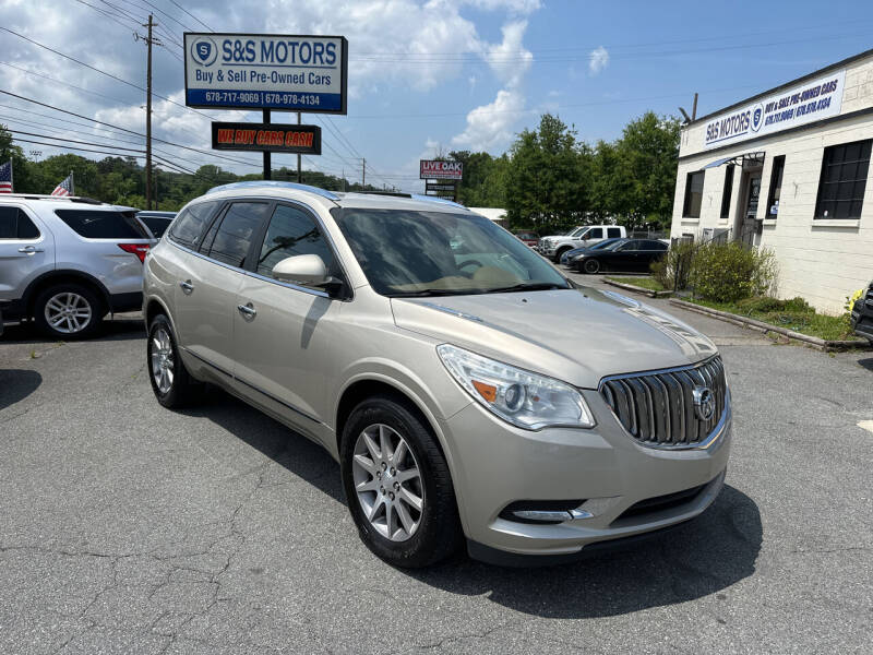 2015 Buick Enclave for sale at S & S Motors in Marietta GA