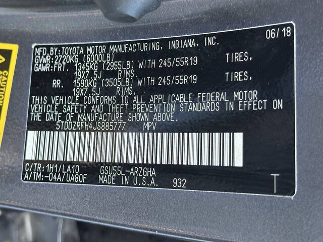 2018 Toyota Highlander Limited