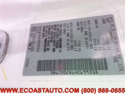 2017 Nissan NV200 SV