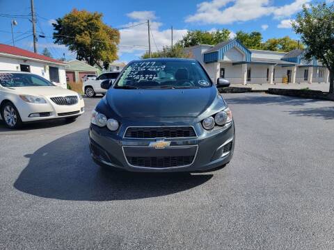 2014 Chevrolet Sonic for sale at SUSQUEHANNA VALLEY PRE OWNED MOTORS in Lewisburg PA
