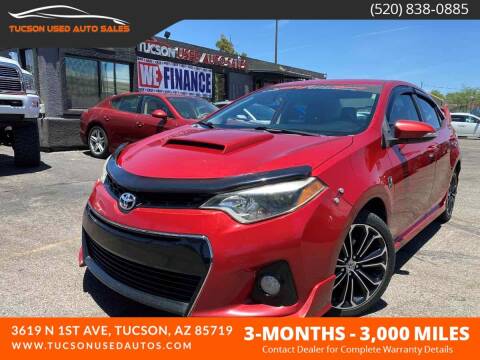 2014 Toyota Corolla for sale at Tucson Used Auto Sales in Tucson AZ