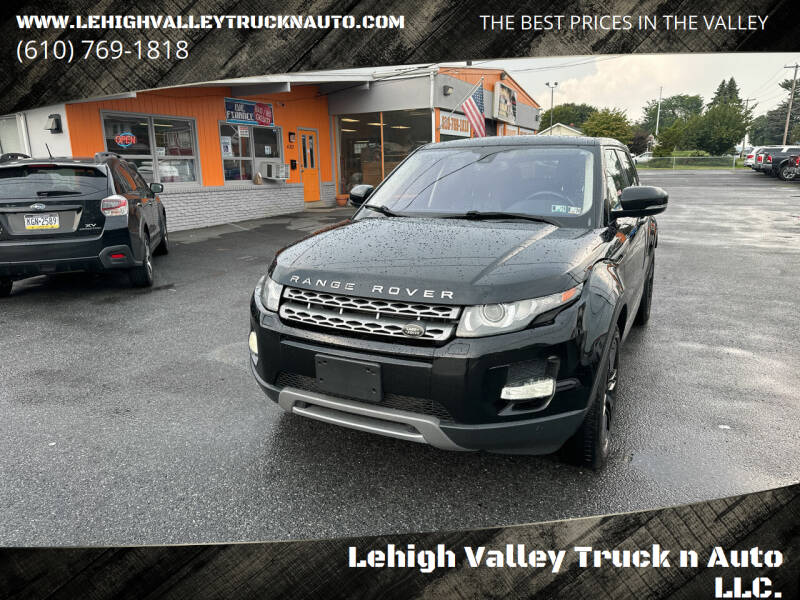 2013 Land Rover Range Rover Evoque for sale at Lehigh Valley Truck n Auto LLC. in Schnecksville PA