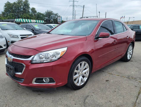 2014 Chevrolet Malibu for sale at Prunto Motor Inc. in Dearborn MI