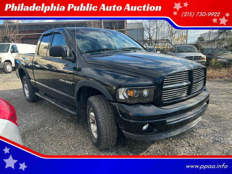 2002 Dodge Ram 1500 for sale at Philadelphia Public Auto Auction in Philadelphia PA