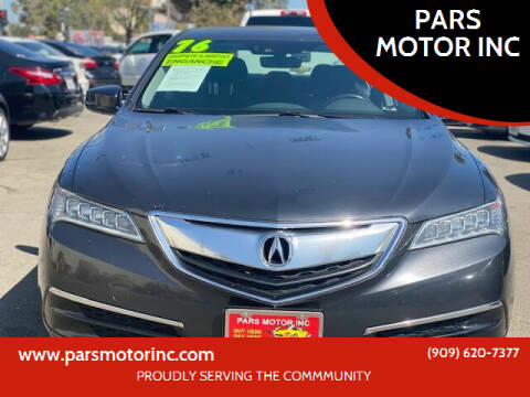 2016 Acura TLX for sale at PARS MOTOR INC in Pomona CA