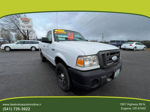2008 Ford Ranger for sale at Best Value Automotive in Eugene OR