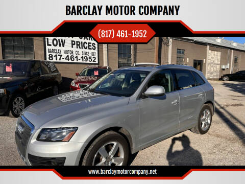 2011 Audi Q5 for sale at BARCLAY MOTOR COMPANY in Arlington TX